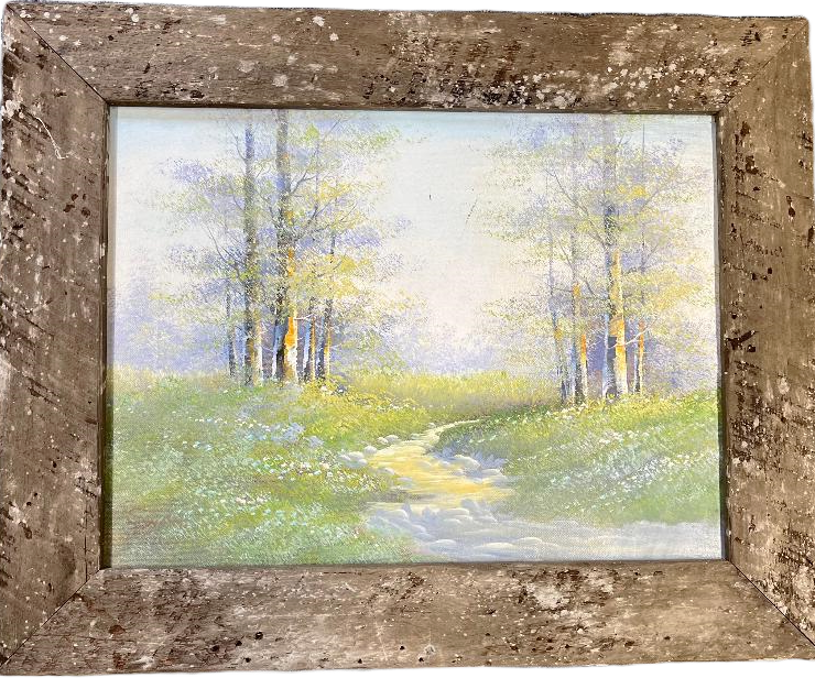 Original spring landscape oil painting