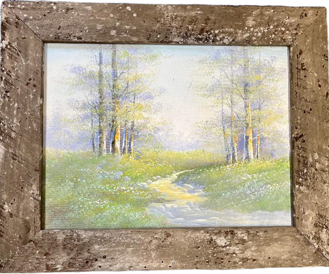 Original spring landscape oil painting